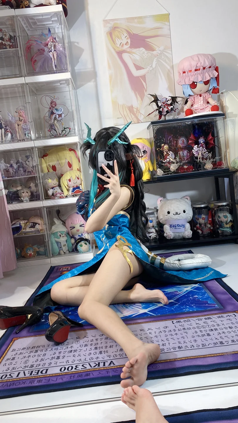 白栎Shirly - No.015 夕染尘烟 [130P,26V-7.01GB] 上 tg@simisebaisi 【丝足阁】022.webp